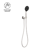 Project Round Hand Shower On Holder - Various Colours