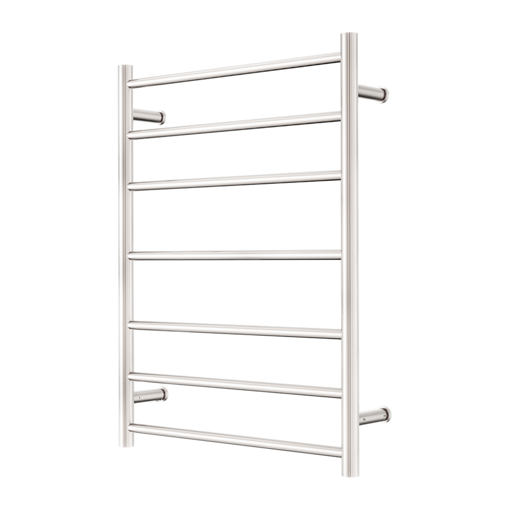 Nero Round Heated Towel Ladder (7 Bars) 600 x 800mm - Various Colours