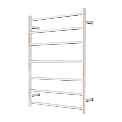 Nero Round Heated Towel Ladder (7 Bars) 600 x 800mm - Various Colours