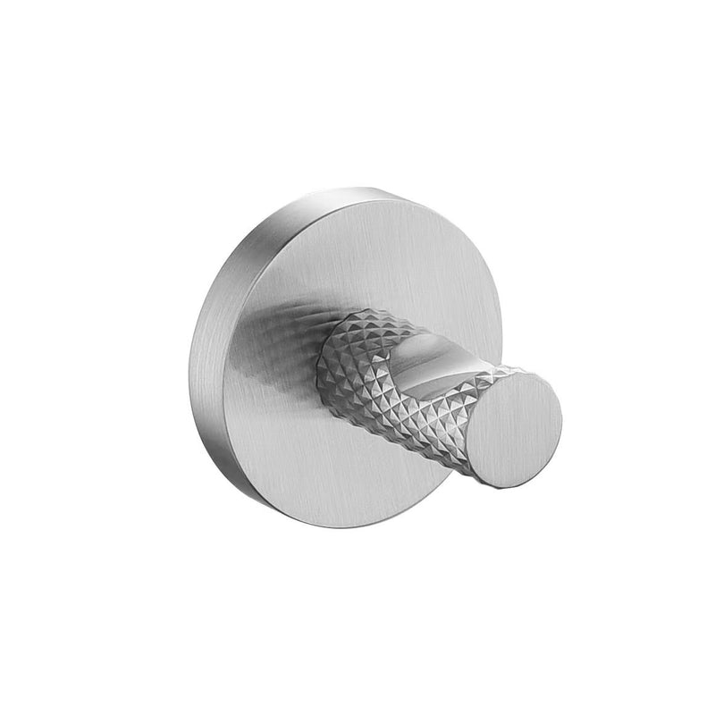 Cross Hatched Single Robe Hook - Various Colours