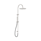 Nero Zen 316 Stainless Steel Twin Shower Rail with Outdoor Shower Hose - Various Colours