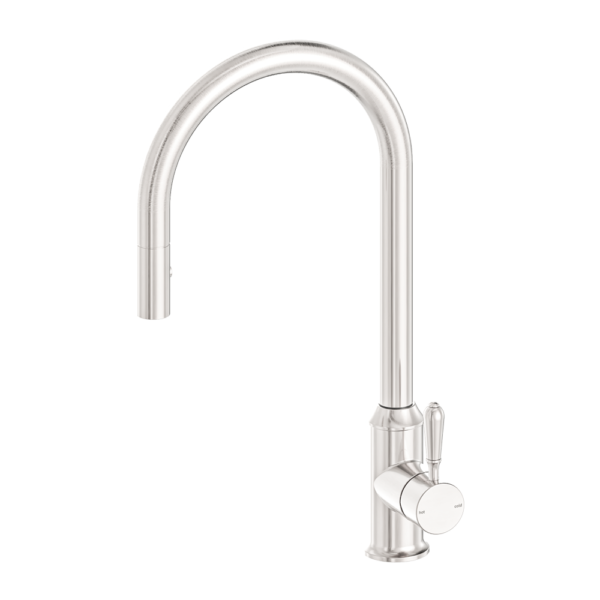 York Kitchen / Laundry Sink Mixer with Pullout and Veggie Spray - Various Colours