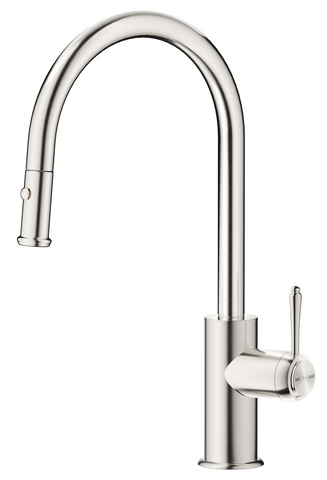 Mica Kitchen / Laundry Sink Mixer with Pullout and Veggie Spray (two settings) - Various Colours