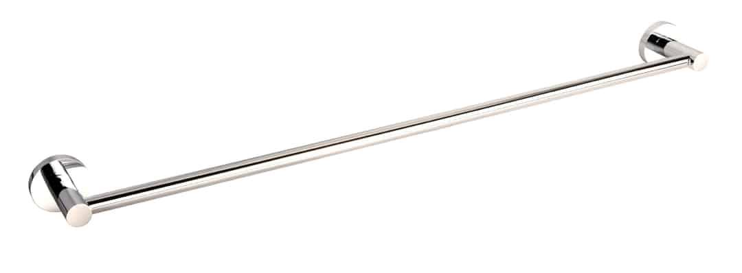 Round Single Towel Rail 600 / 750 / 800 / 900mm - Various Colours