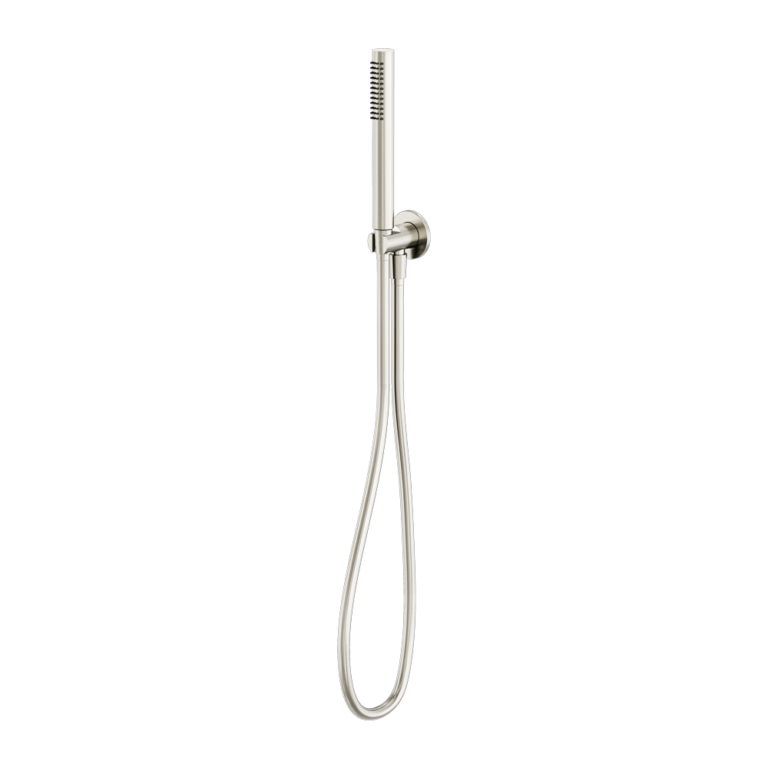 Nero Round Slim Hand Shower On Holder - Various Colours