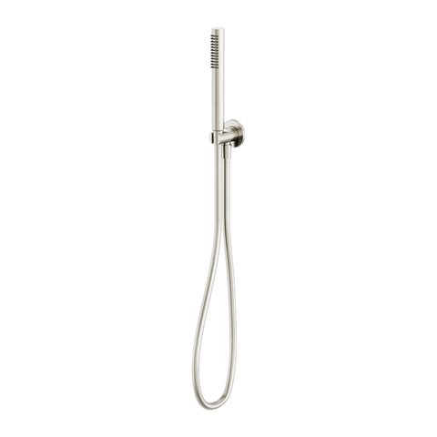 Nero Round Slim Hand Shower On Holder - Various Colours