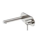 Nero Tapware WBM45 Dolce II Round Wall Basin/Bath Mixer Set w/ Spout - Various Colours