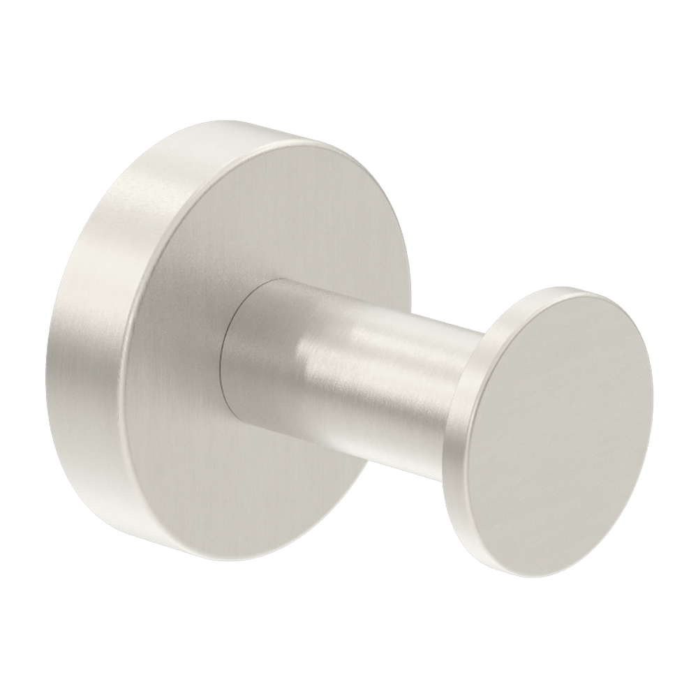 Nero Classic Round Single Robe Hook - Various Colours