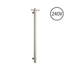 Thermogroup Brushed Nickel Vertical Heated Rail (VSH900HBN) - Stock Clearance
