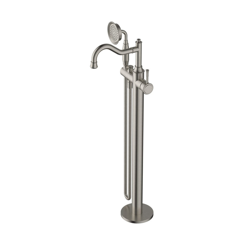 Modern National Heritage Freestanding Bath Mixer / Filler with Hand Shower - Various Colours