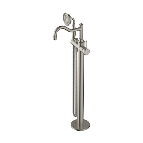 Heritage Freestanding Bath Mixer / Filler with Hand Shower - Various Colours