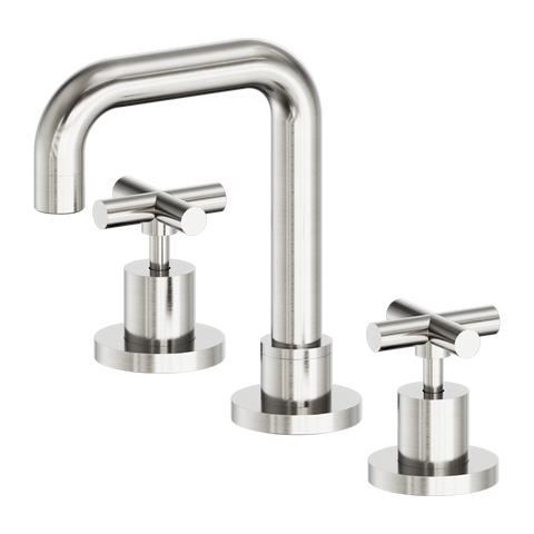 Nero Cross Handles Basin Tap Set - Various Colours