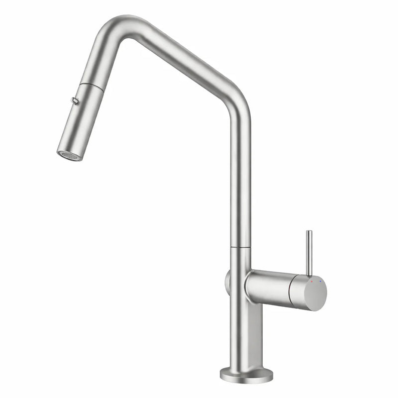 Navos Kitchen / Laundry Sink Mixer with Pullout and Veggie Spray - Various Colours