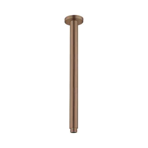 Round Shower Dropper / Ceiling Arm - Various Colours & Lengths