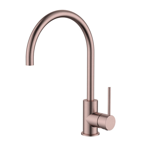 Mid Tall Gooseneck Swviel Basin / Sink Mixer - Various Colours