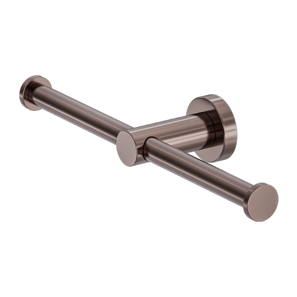 Round Twin Toilet Roll Holder