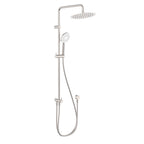 Deluxe Retro-fit Round Dual Shower Rail - Various Colours