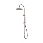 Nero Zen 316 Stainless Steel Twin Shower Rail with Outdoor Shower Hose - Various Colours