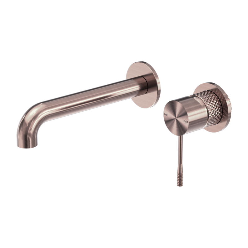 Nero Tapware WBM36 Opal Wall Basin/Bath Mixer Set With Spout - Various Colours