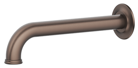 BS16 Heritage Bath Wall Fixed Spout (Curved) - Various Colours