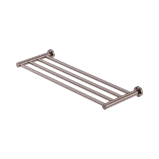 Round Non Heated Towel Rack (4 Bars) - Various Colours