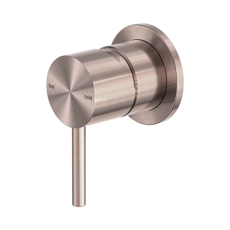 SM46 Zen Round Shower/Bath Mixer (60mm backplate)- Various Colours