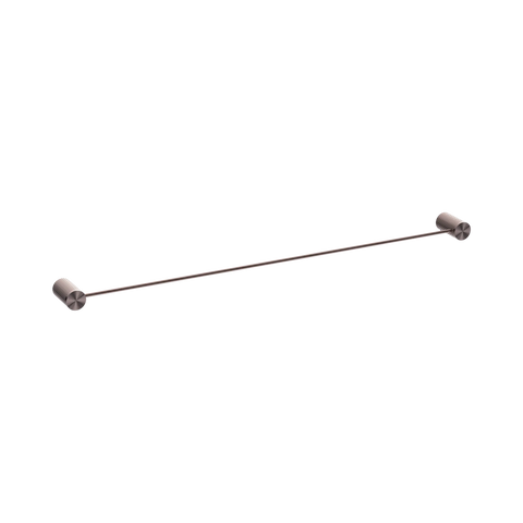 Opal Cross Hatched Single Towel Rail 600mm / 800mm - Various Colours