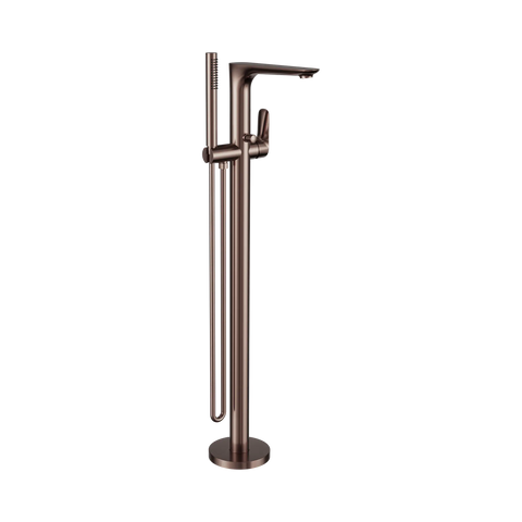 Nero Bianca Freestanding Bath Mixer/Filler with Hand Shower Set - Various Colours