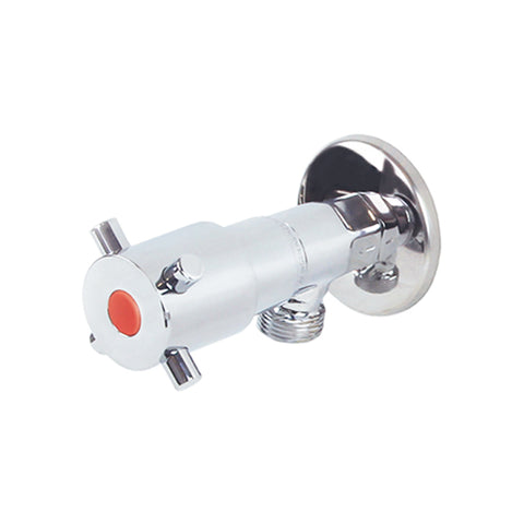 Gentec CAPLF0050H Lead Free DZR Brass Wall Mounted Capstan Cistern Tap w/ 15mm Male Outlet – Hot