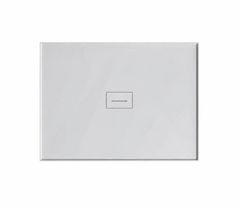Metro Low Profile Polymarble Shower Base with Stonelite Waste Cover - Various Sizes
