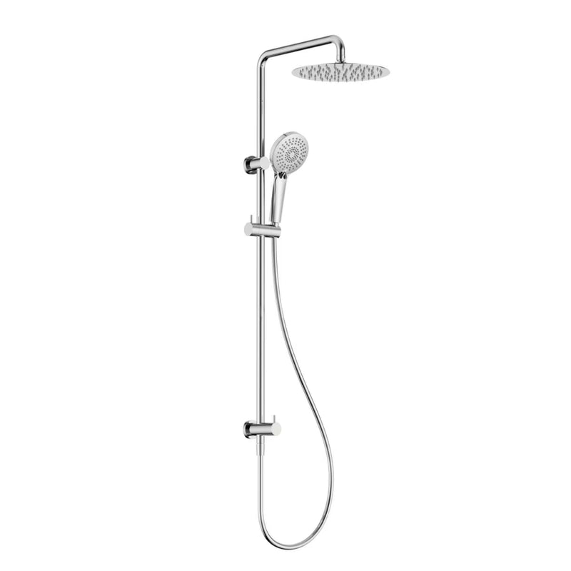 Nero Round Twin Shower Rail (Bottom Inlet) - Various Colours