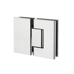 10mm Shower Screen Door Hinge (Glass to Glass) - Various Colours