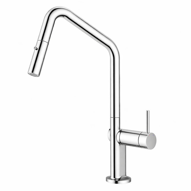 Navos Kitchen / Laundry Sink Mixer with Pullout and Veggie Spray - Various Colours