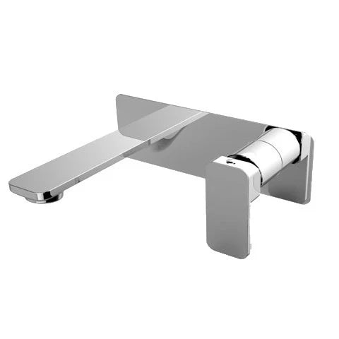 Project Square Wall Basin/Bath Mixer Set with Spout - Various Colours