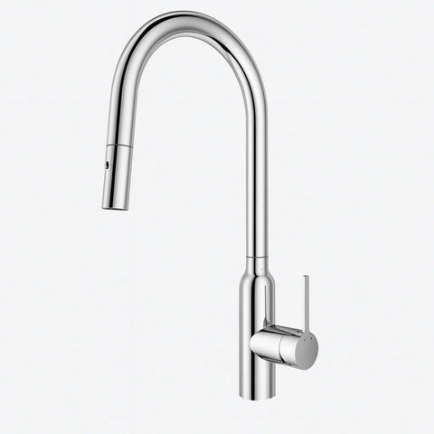 Tivia Kitchen / Laundry Sink Mixer with Pullout and Veggie Spray - Various Colours