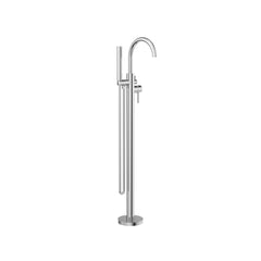 Nero Mecca Round Freestanding Bath Filler with Hand Shower Set - Various Colours