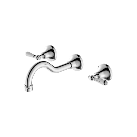 Nero York Wall Basin/Bath Spout - Various Colours