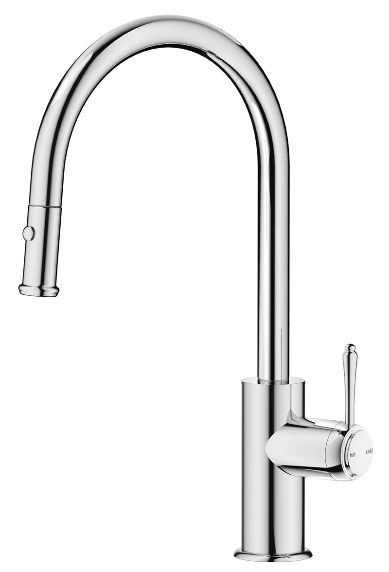 Mica Kitchen / Laundry Sink Mixer with Pullout and Veggie Spray (two settings) - Various Colours