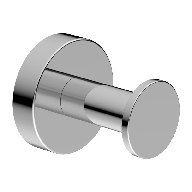 Nero Classic Round Single Robe Hook - Various Colours