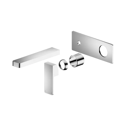 (Trim) WBM09 Celia Square Wall Basin/Bath Mixer Set with Spout - Various Colours