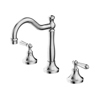 Nero York Basin Tap Set (Quarter Turn) - Various Colours