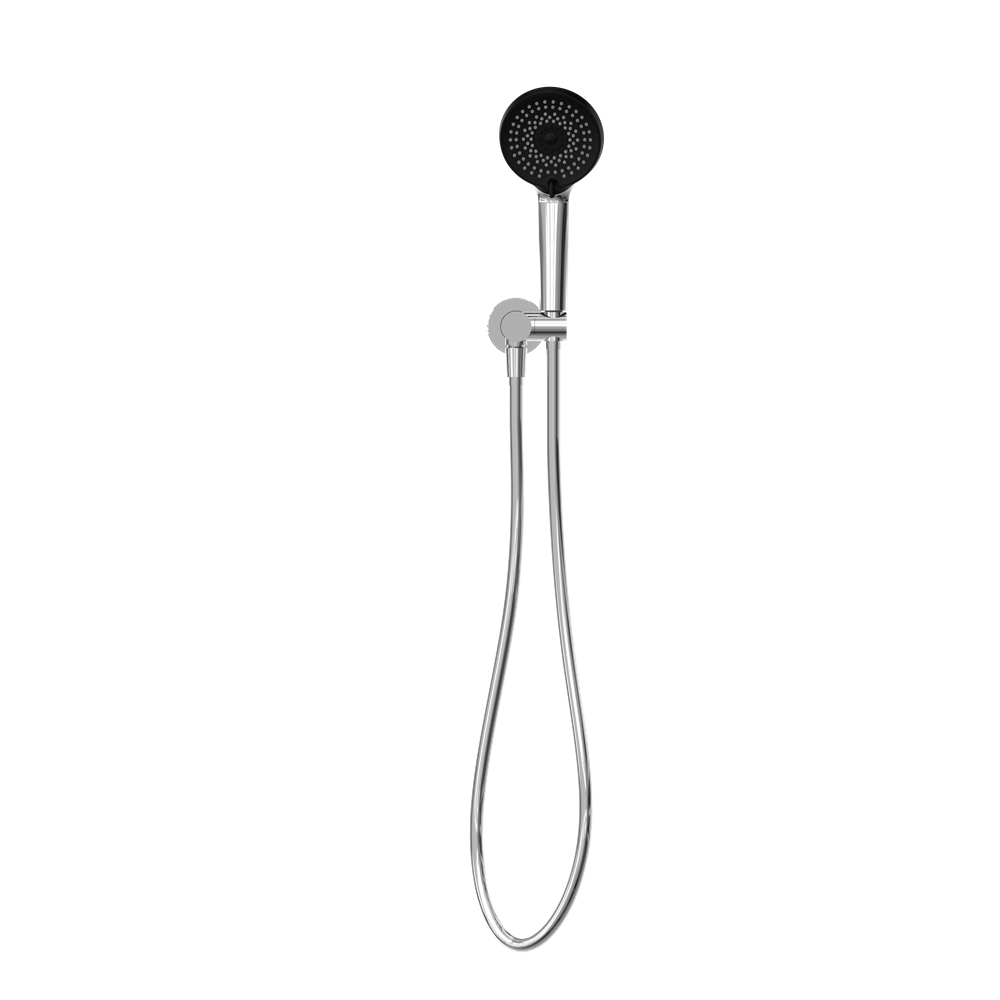 Nero Project Round Hand Shower On Holder - Various Colours
