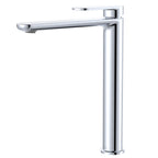 Cold Start Curved Handle Tall Basin Mixer - Various Colours