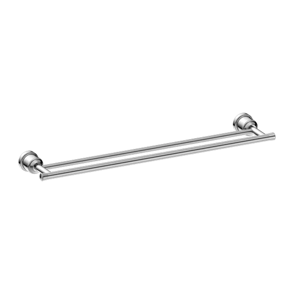 York Double Towel Rail 600mm - Various Colours