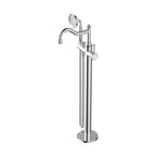 Modern National Heritage Freestanding Bath Mixer / Filler with Hand Shower - Various Colours