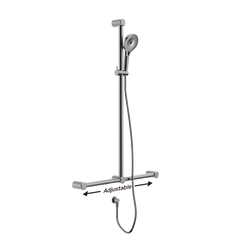 Mecca Care 32mm T Bar Grab Rail Shower - Various Colours