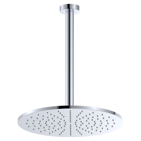 Round Ceiling Shower with Overhead Shower Head 250mm- Various Colours