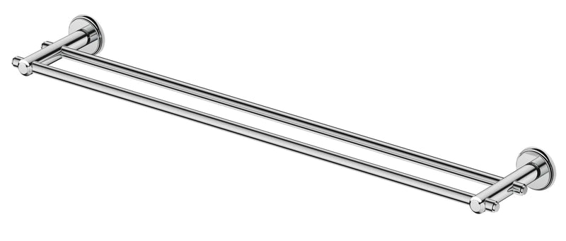 Heritage Style Double Towel Rail 600mm/800mm - Various Colours