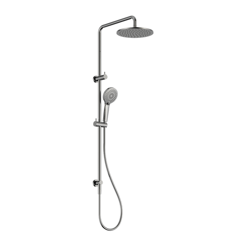 Nero Round Twin Shower Rail - Various Colours