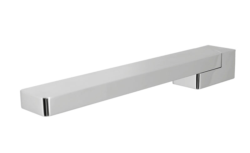 BS13 Square Bath Wall Swivel Spout - Various Colours